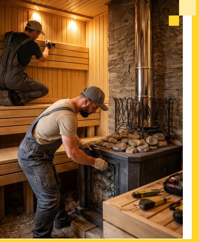 Комплексный дизайн бань, саун и зон отдыха в Орле