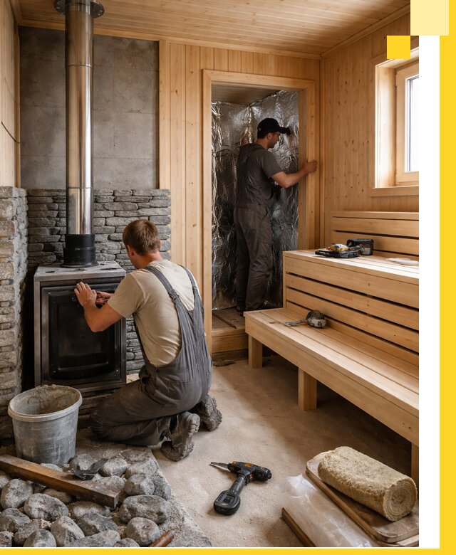 Строительство и изготовление бань под ключ в Орле