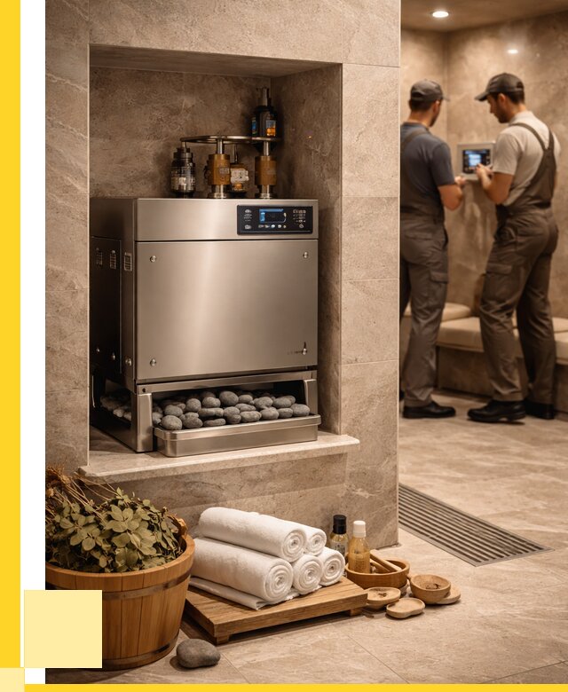 Парогенераторы для хамама в Орле от 75930 р. | ЭриданОрл