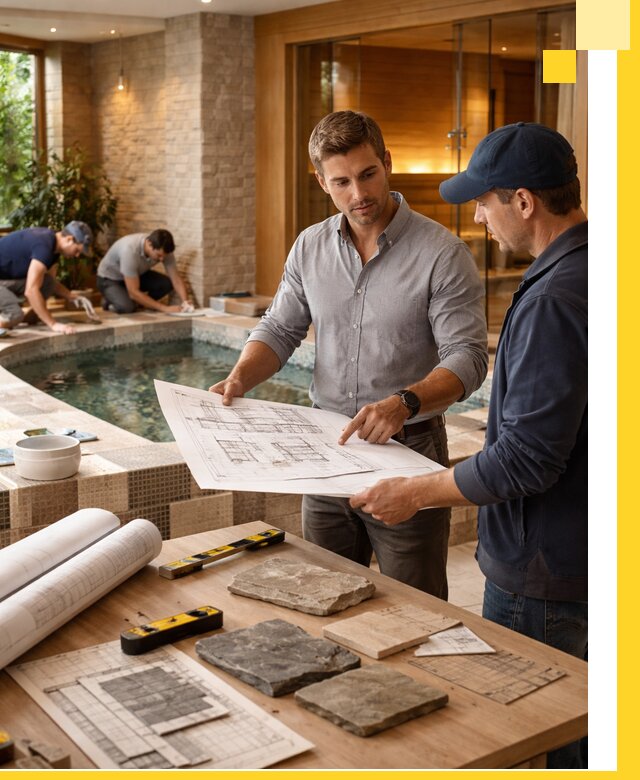 Проектирование SPA зон под ключ в Орле с инженерией